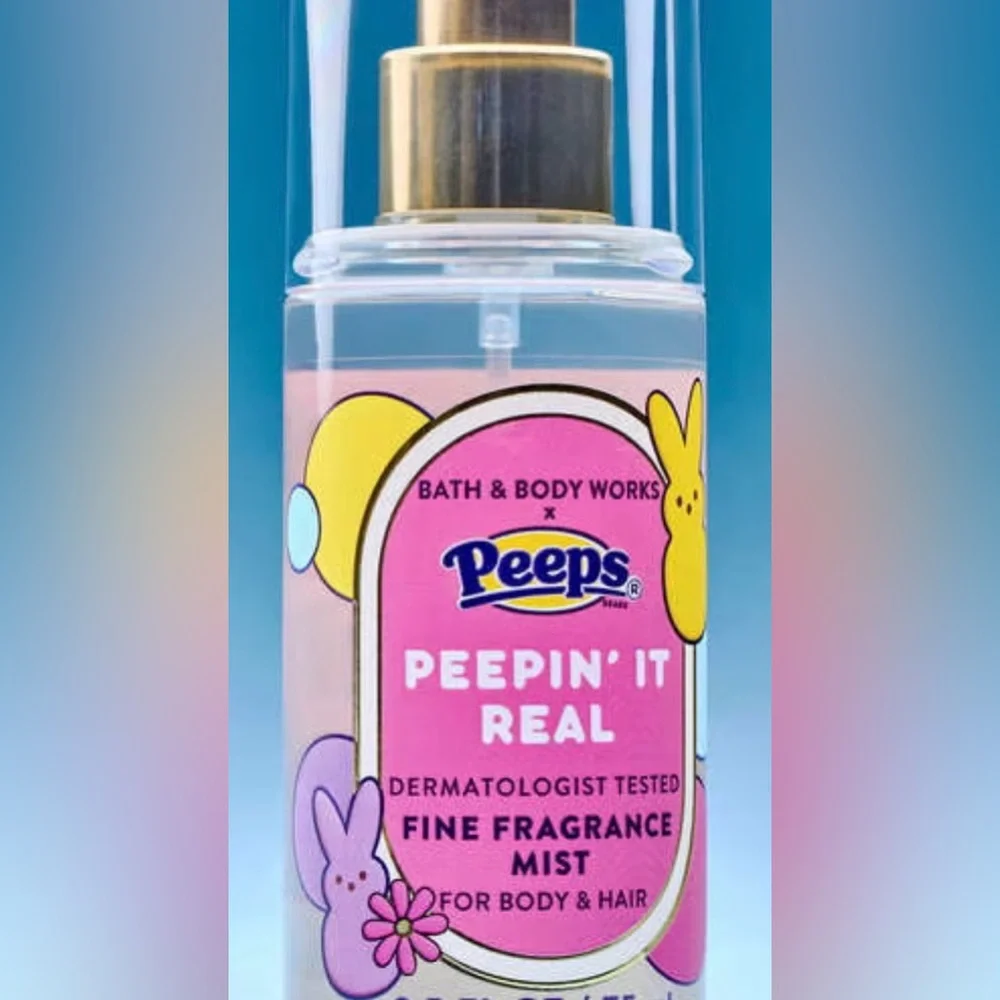 BATH & BODY WORKS PEEPIN’ IT REAL TRAVEL SIZE FINE FRAGRANCE MIST - Picture 3 of 4